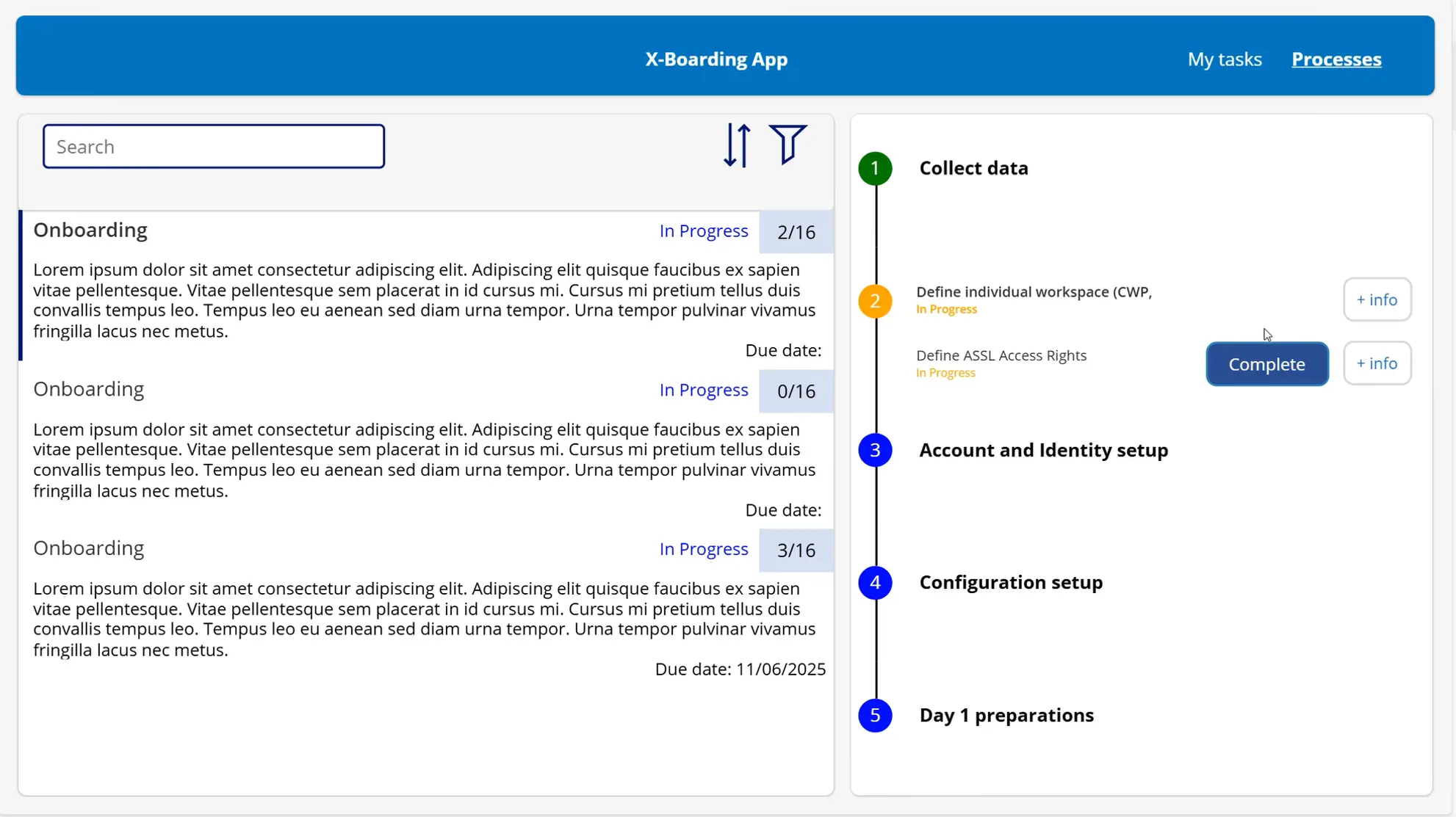 X-Boarding App