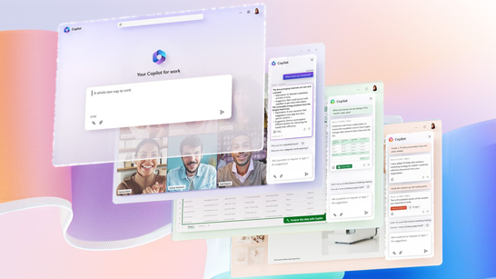 Microsoft 365 Copilot Overview  Ausschnitte von Microsoft 365 Copilot in verschiedenen Applikationen