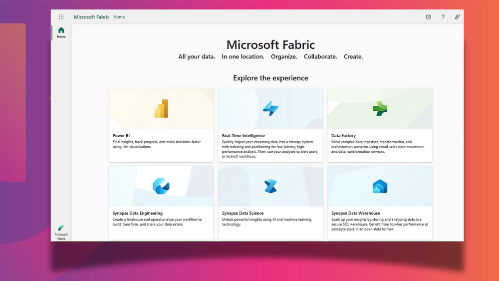Screenshot von Microsoft Fabric