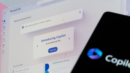 Copilot Microsoft Dynamics 365 Bildschirmausschnitt von Copilot in Microsoft Dynamics 365