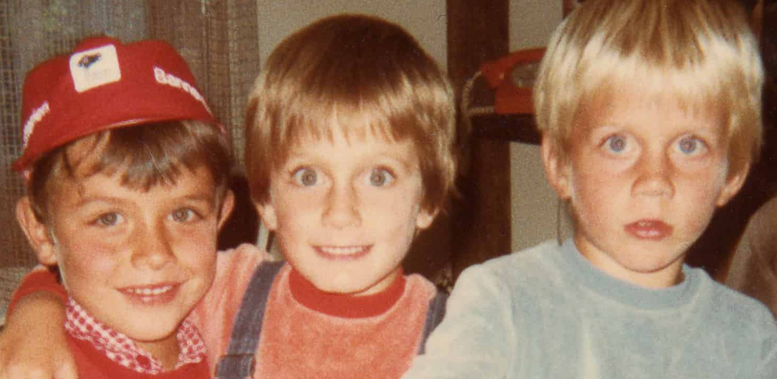 Drei isolutions Gründer als Kinder