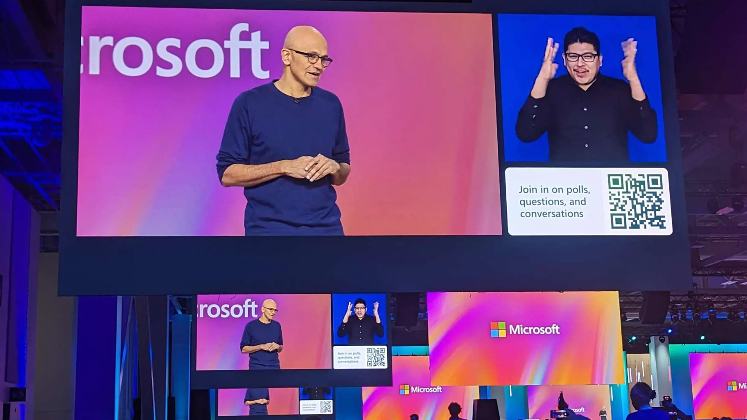 Satya Nadella, CEO Microsoft, Welcome Speech an der Microsoft Ignite 2023