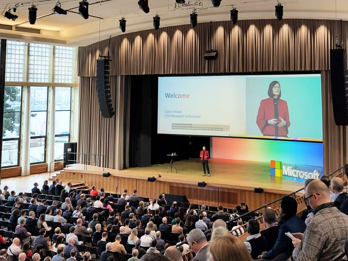 Microsoft Ignite Switzerland 2024 Welcome Speech Cathrin Hinkel