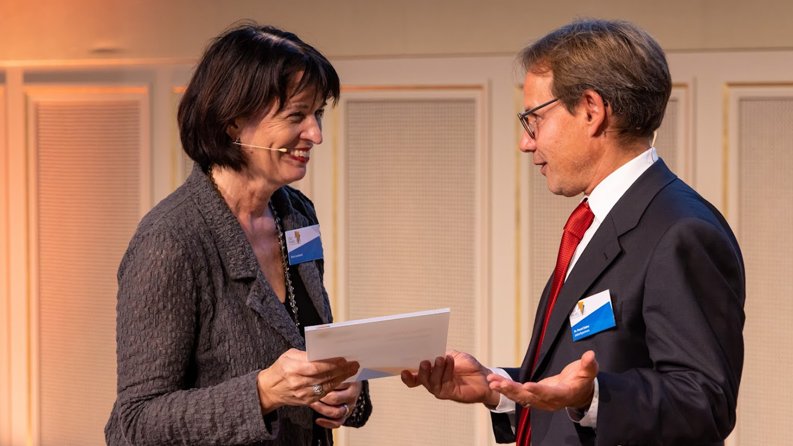 CNO Panel Pascal Sieber und Doris Leuthard