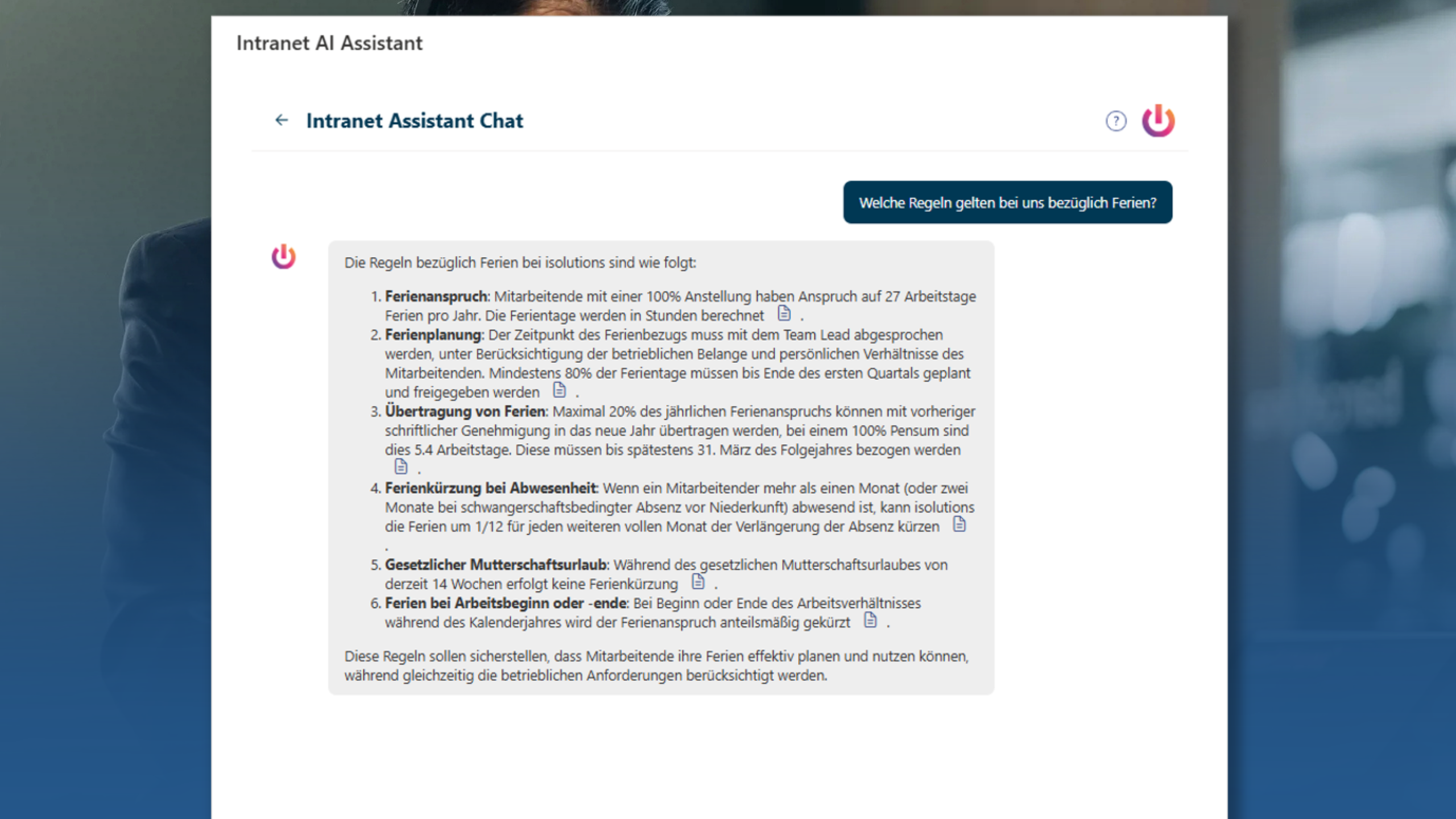 AI Intranet Assistant