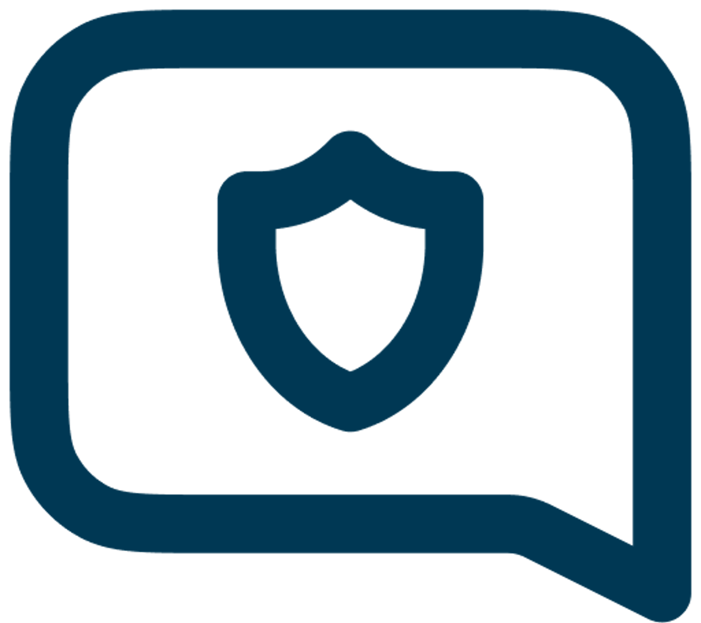 Icon Message Shield