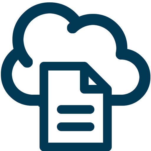 Icon Cloud Document
