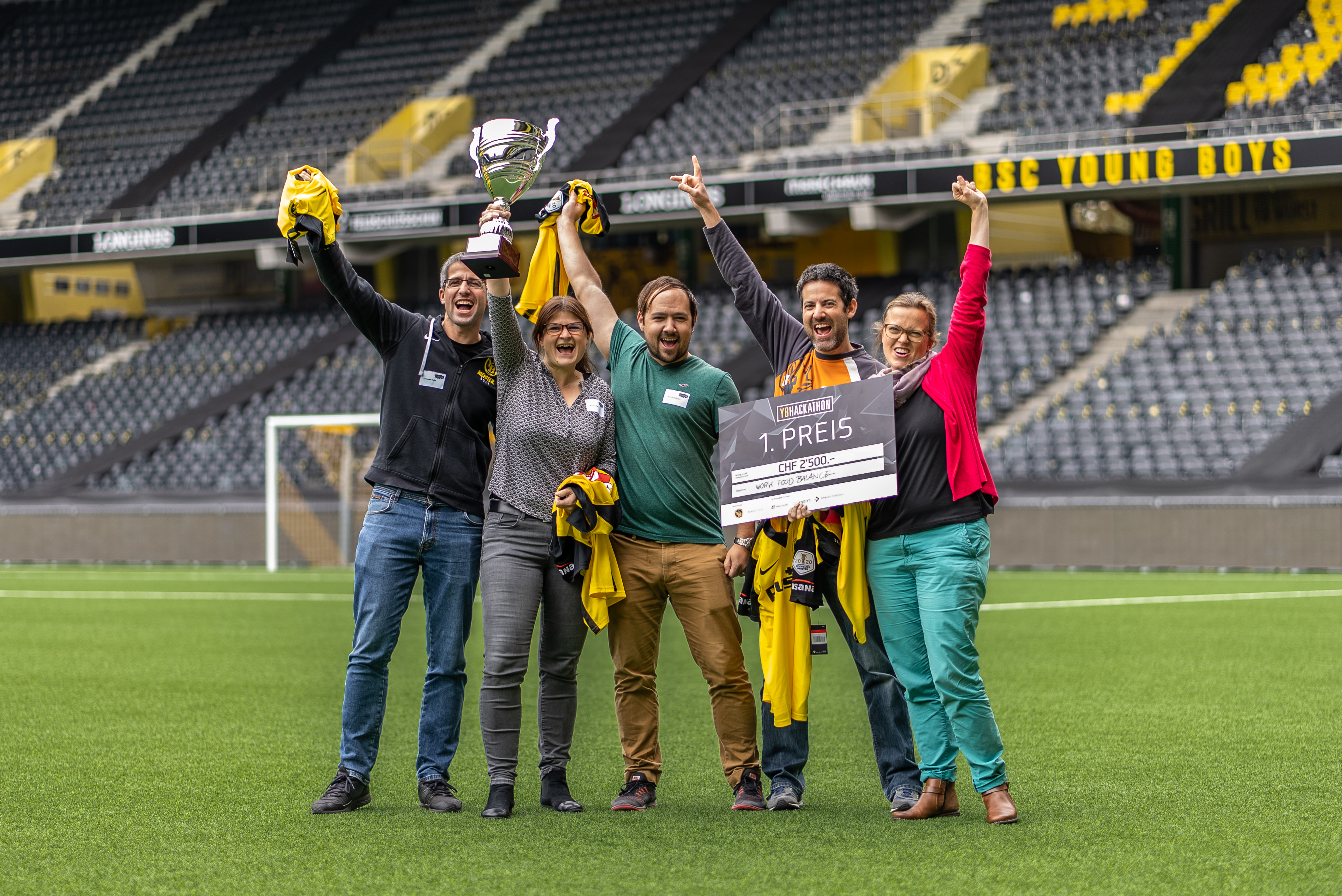 YB Hackathon Sieger Platz 1