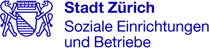 Stadt Zürich Soziale Einrichtungen und Betriebe Logo Stadt Zürich Soziale Einrichtungen und Betriebe