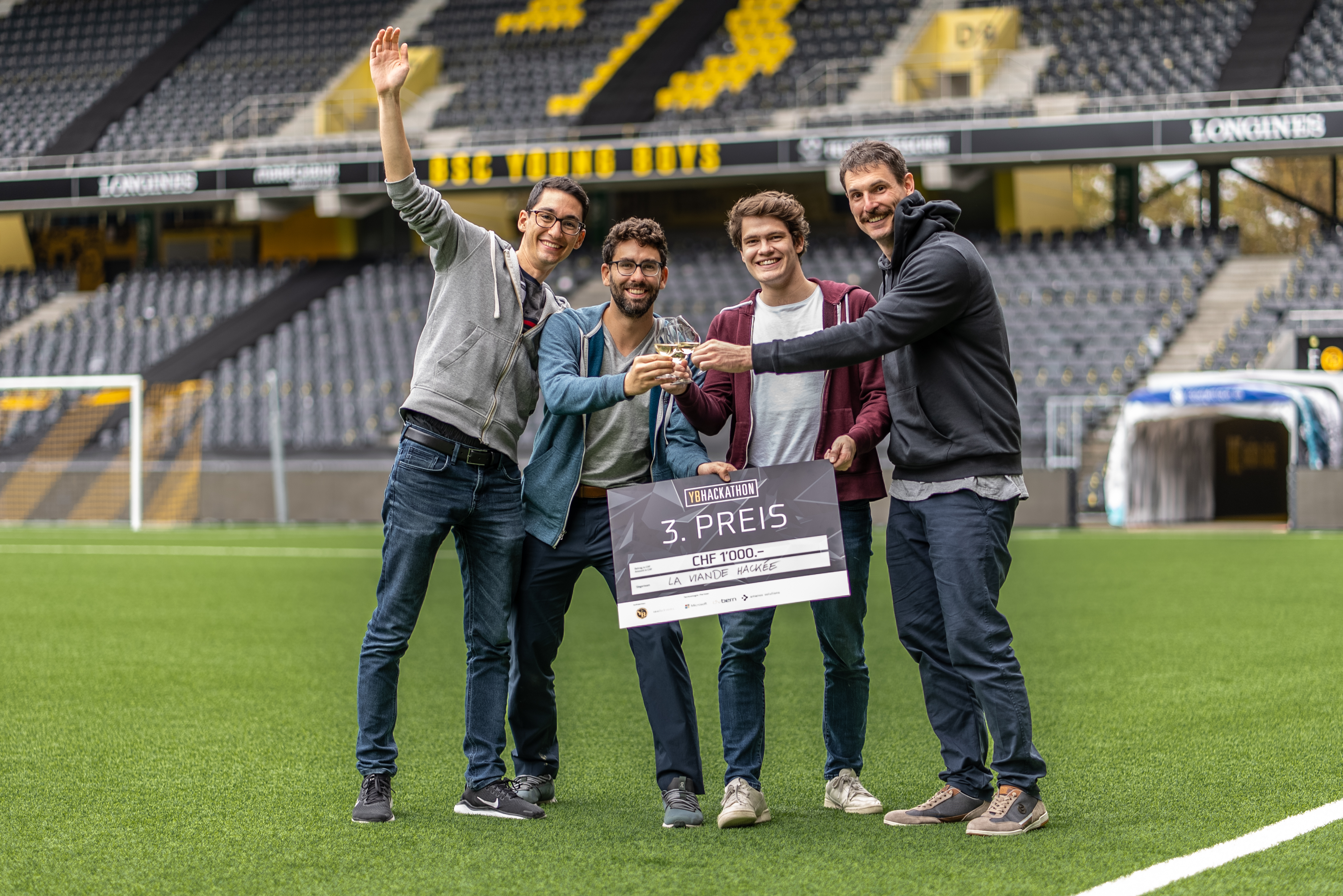 YB Hackathon Sieger Platz 3