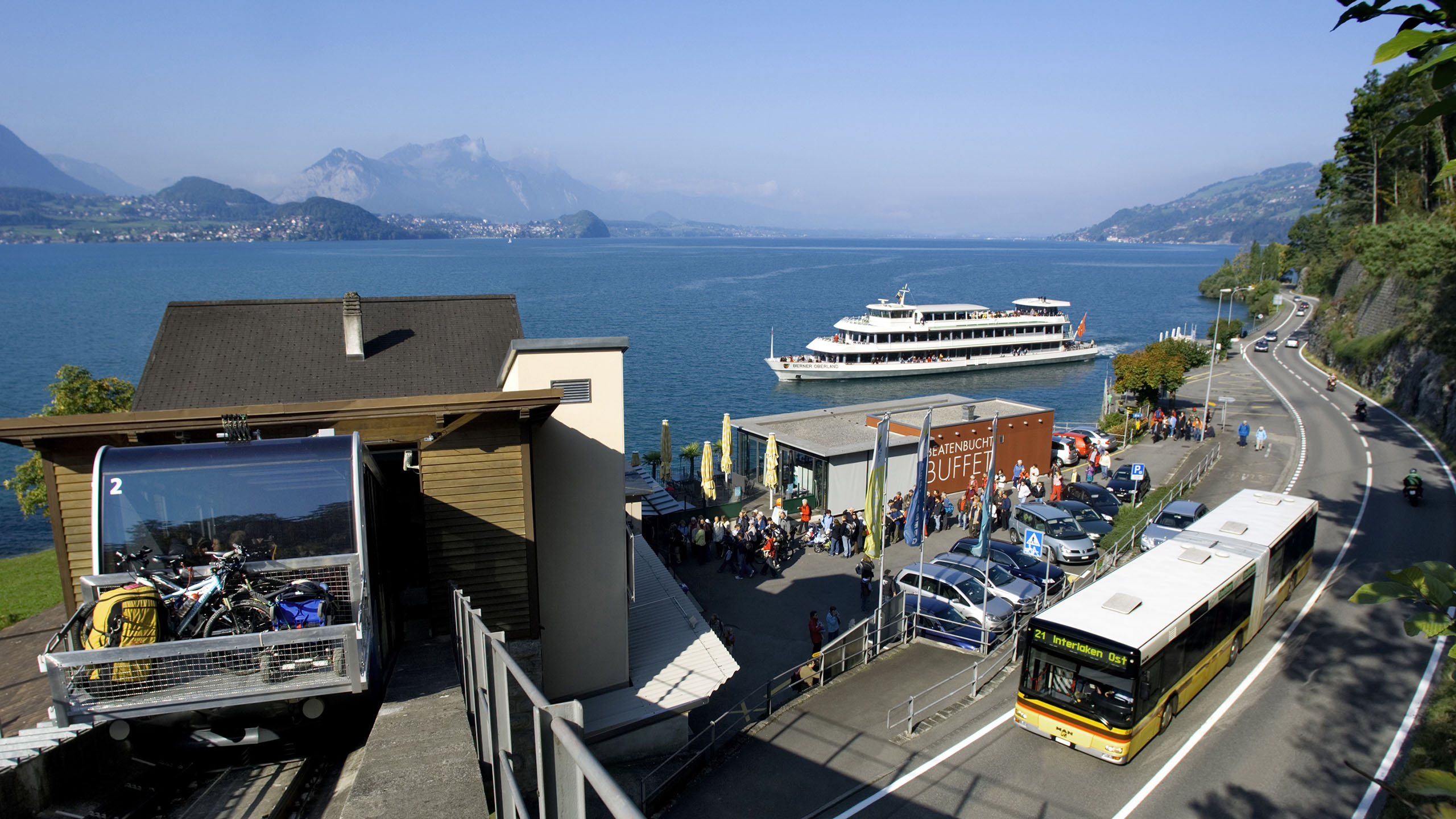 Gebäude von VöV am Seeufer