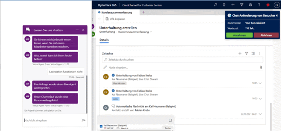 Omnichannel Power Virtual Agents Screen 1 Omnichannel Power Virtual Agents Screen