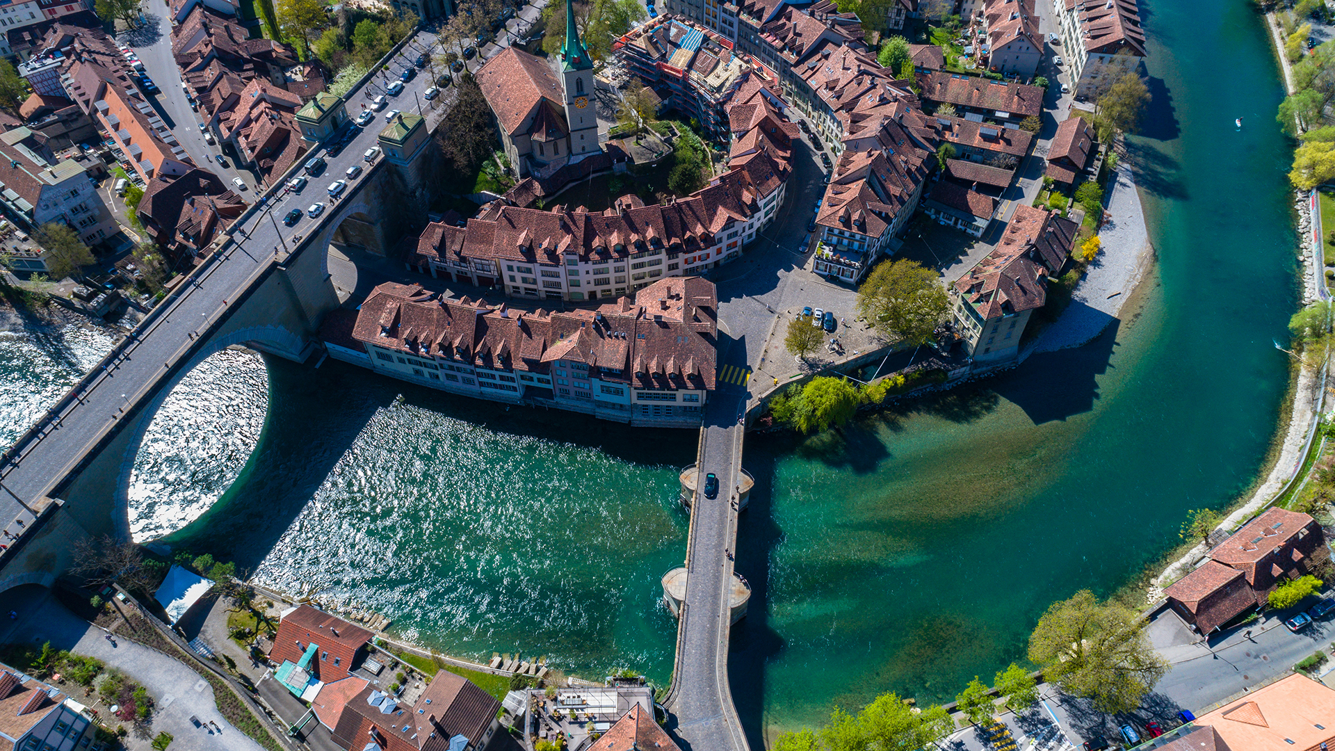 Bern Aare River