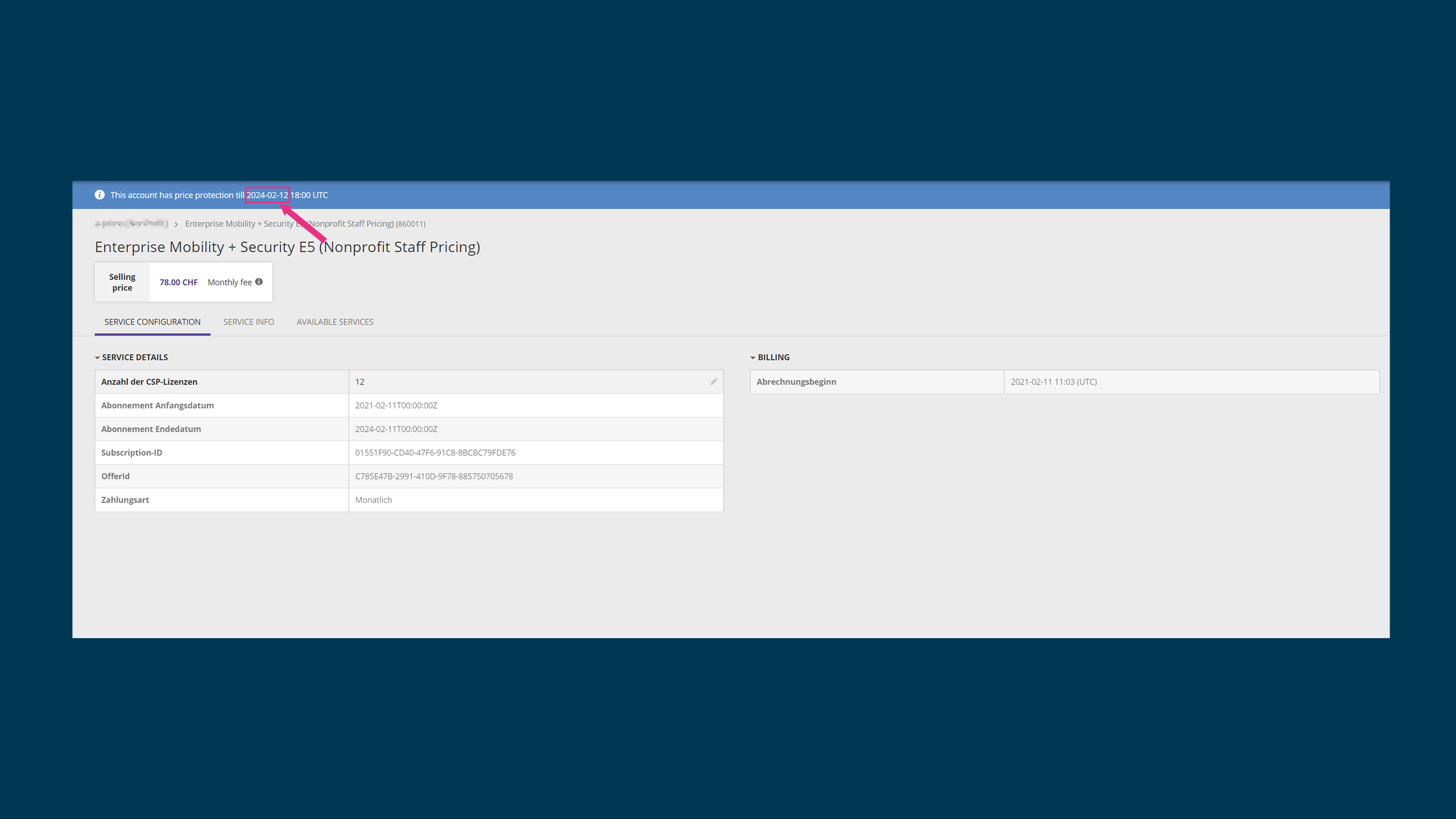 isolutions Marketplace: Beispiel einer Maske auf der Startseite des Marketplaces für Nonprofit und Education