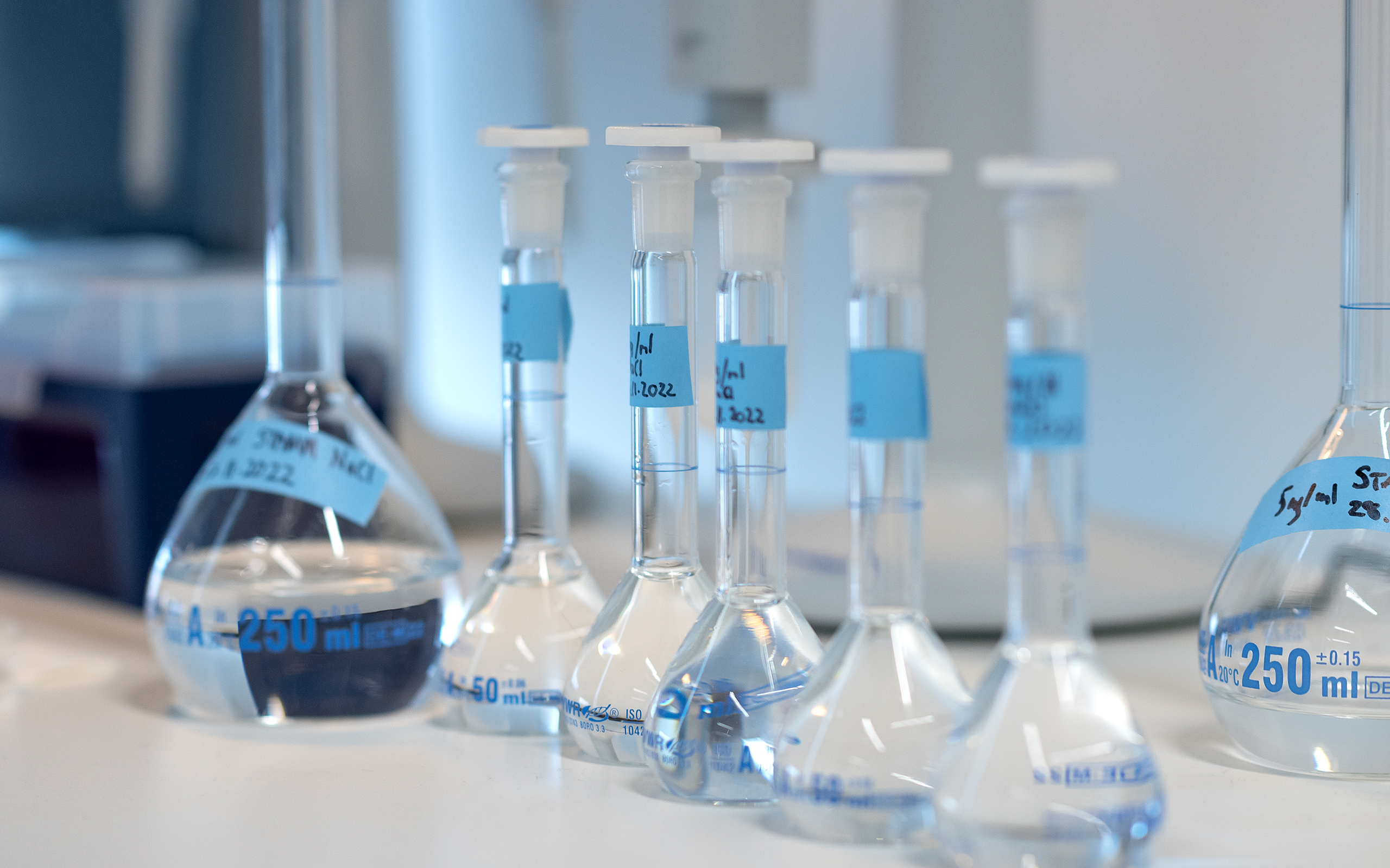 Reagenzgläser Diabetes Center Berne