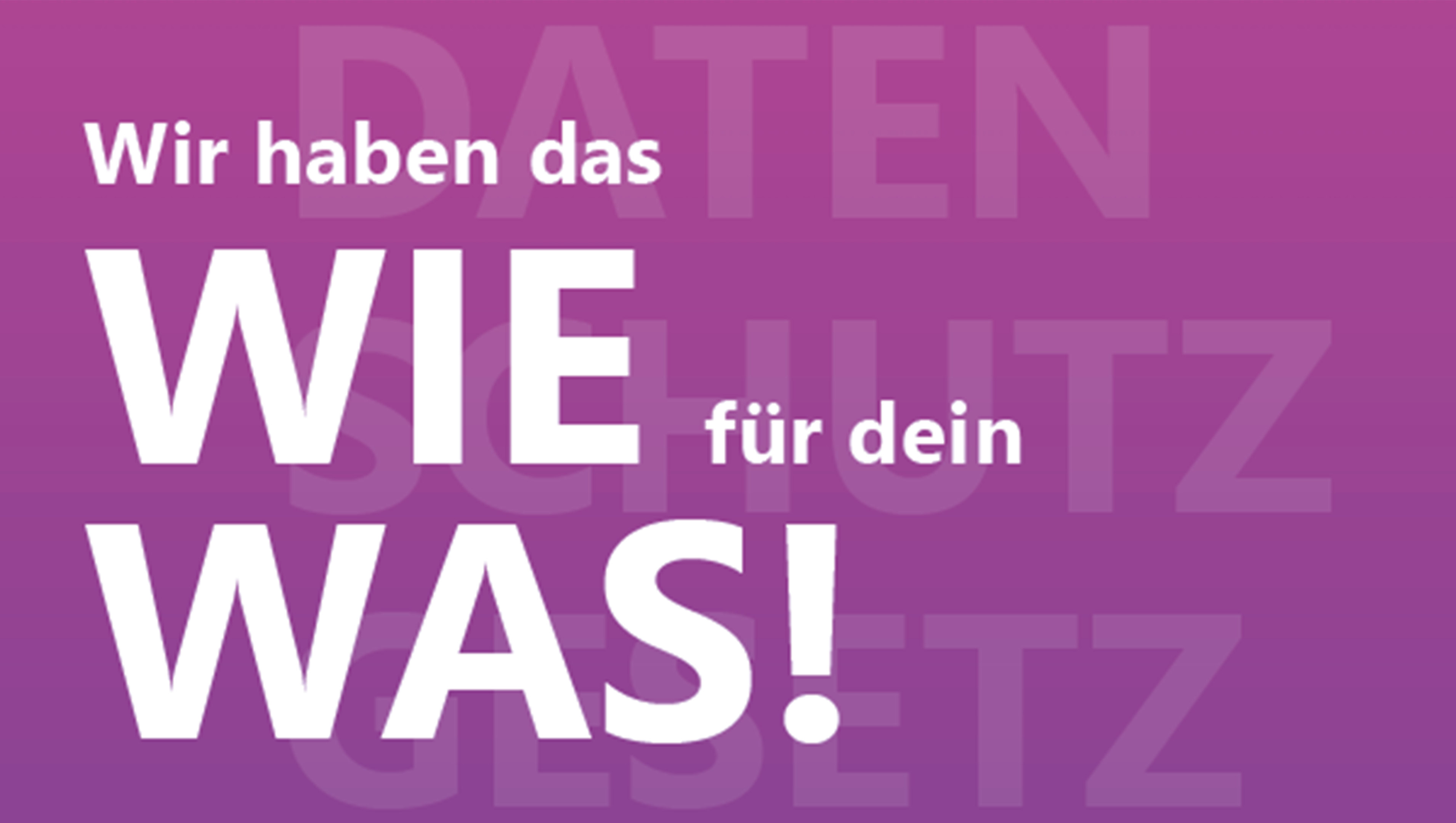 Datenschutzgesetz Header